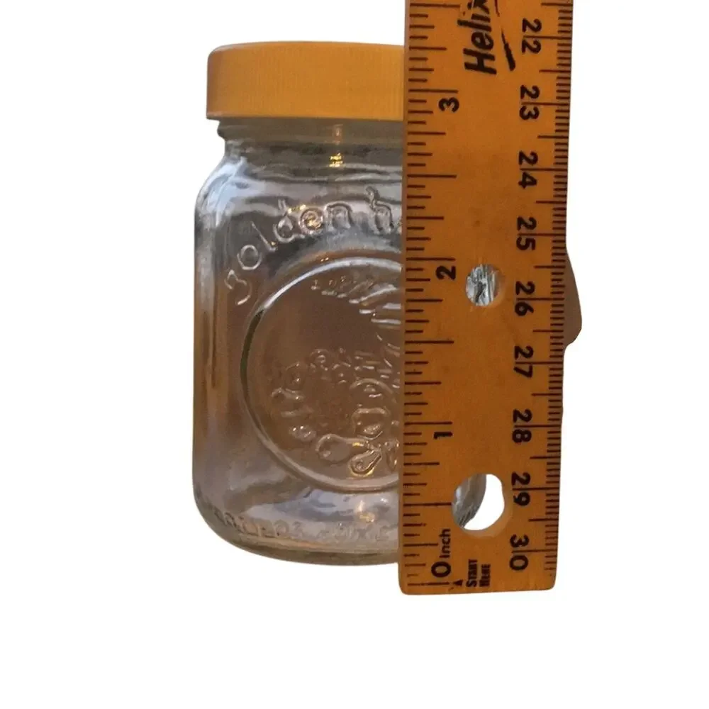 Golden Harvest Salt & Pepper Shaker Mini Mason Jars